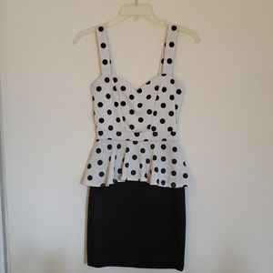 Peplum dress